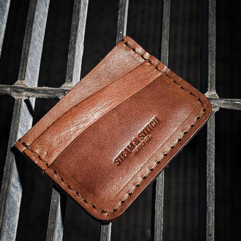 Leather card wallet